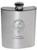 MacNeil of Colonsay Family Crest 6oz Polished Pewter Kidney Flask