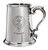 Carnegie Family Crest Polished Pewter 1 Pint Tankard with Scroll handle