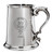 Fyfe Family Crest Polished Pewter 1 Pint Tankard with Scroll handle