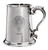 Lenny Family Crest Polished Pewter 1 Pint Tankard with Scroll handle
