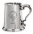 MacIan Family Crest Polished Pewter 1 Pint Tankard with Scroll handle