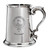 MacCorry Family Crest Polished Pewter 1 Pint Tankard with Scroll handle