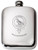 Walkinshaw Scottish Clan Crest Name Pewter Hip Flask 6oz