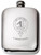 Carmichael Scottish Clan Crest Name Pewter Hip Flask 6oz
