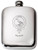 Mackie Scottish Clan Crest Name Pewter Hip Flask 6oz