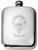 MacAulay Scottish Clan Crest Name Pewter Hip Flask 6oz