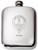 Shaw Scottish Clan Crest Name Pewter Hip Flask 6oz