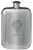 Bayne Family Crest Design Pocket Hip Flask 6oz Rounded Polished Pewter