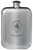 Bannerman Family Crest Design Pocket Hip Flask 6oz Rounded Polished Pewter