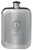 Bell Family Crest Design Pocket Hip Flask 6oz Rounded Polished Pewter