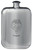 Forbes Family Crest Design Pocket Hip Flask 6oz Rounded Polished Pewter