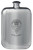 Duncanson Family Crest Design Pocket Hip Flask 6oz Rounded Polished Pewter