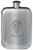 Bannatyne Family Crest Design Pocket Hip Flask 6oz Rounded Polished Pewter