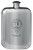 Clephane Family Crest Design Pocket Hip Flask 6oz Rounded Polished Pewter