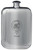 Ennis Family Crest Design Pocket Hip Flask 6oz Rounded Polished Pewter