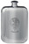 Forsyth Family Crest Design Pocket Hip Flask 6oz Rounded Polished Pewter