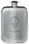 Callender Family Crest Design Pocket Hip Flask 6oz Rounded Polished Pewter