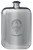Lamondson Family Crest Design Pocket Hip Flask 6oz Rounded Polished Pewter