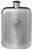 Haws Family Crest Design Pocket Hip Flask 6oz Rounded Polished Pewter