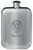 Johnstone Family Crest Design Pocket Hip Flask 6oz Rounded Polished Pewter