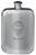 MacCreath Family Crest Design Pocket Hip Flask 6oz Rounded Polished Pewter