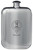 Houston Family Crest Design Pocket Hip Flask 6oz Rounded Polished Pewter
