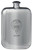 Keith Family Crest Design Pocket Hip Flask 6oz Rounded Polished Pewter