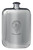 MacCutchen Family Crest Design Pocket Hip Flask 6oz Rounded Polished Pewter