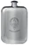 MacIlzegowie Family Crest Design Pocket Hip Flask 6oz Rounded