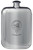 Galbraith Family Crest Design Pocket Hip Flask 6oz Rounded Polished Pewter