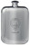 Laidlaw Family Crest Design Pocket Hip Flask 6oz Rounded Polished Pewter