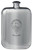 MacGuire Family Crest Design Pocket Hip Flask 6oz Rounded Polished Pewter