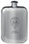 WoodofLargo Family Crest Design Pocket Hip Flask 6oz Rounded Polished Pewter