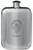 Marquis Family Crest Design Pocket Hip Flask 6oz Rounded Polished Pewter