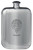 Simpson Family Crest Design Pocket Hip Flask 6oz Rounded Polished Pewter