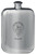 Murphy Family Crest Design Pocket Hip Flask 6oz Rounded Polished Pewter