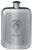 MacNelly Family Crest Design Pocket Hip Flask 6oz Rounded Polished Pewter