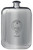 Nixon Family Crest Design Pocket Hip Flask 6oz Rounded Polished Pewter