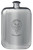 MacNamell Family Crest Design Pocket Hip Flask 6oz Rounded Polished Pewter
