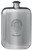 Thompson Family Crest Design Pocket Hip Flask 6oz Rounded Polished Pewter