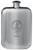 Spens Family Crest Design Pocket Hip Flask 6oz Rounded Polished Pewter