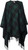 Ladies Serape Cape 100% Lambswool Black Watch Tartan