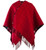 Lambswool Double Faced Mini Cape In Exploded Stewart Royal Design 114cm Wide