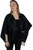 Ladies Mini Lambswool Cape in Black Watch