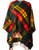 Lambswool Mini Cape In Buchanan Tartan Design 120cm Wide