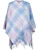 Lambswool Mini Cape In Borwick Tartan Design 120cm Wide