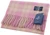 100% Lambswool Scarf Pink Cream Brown Check Scottish Gift Winter Scotland