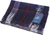 100% Lambswool Scarf Grey Check Scottish Gift Winter Scotland