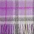 100% Lambswool Scarf Light Purple Check Scottish Gift Winter Scotland