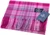 100% Lambswool Scarf Pink Grey Brown Check Scottish Gift Winter Scotland